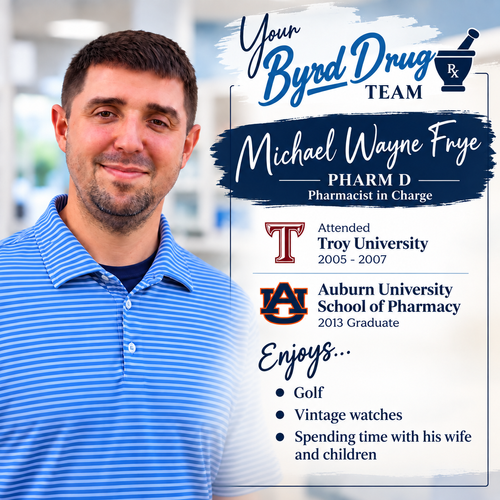 Michael Wayne Frye, PharmD, Pharmacist in Charge
